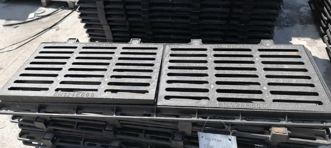 育才镇球墨铸铁连体双篦展示