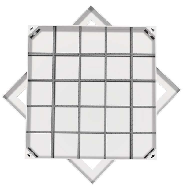 育才镇不锈钢方井展示